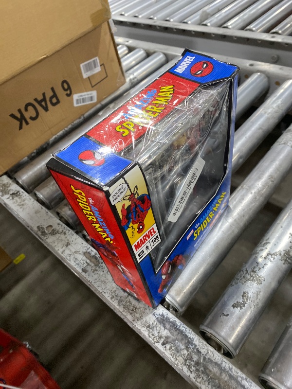 Photo 1 of Medicom MAFEX No.108 Spider-Man Action Figure - Comic Paint, Marvel, 1 Count