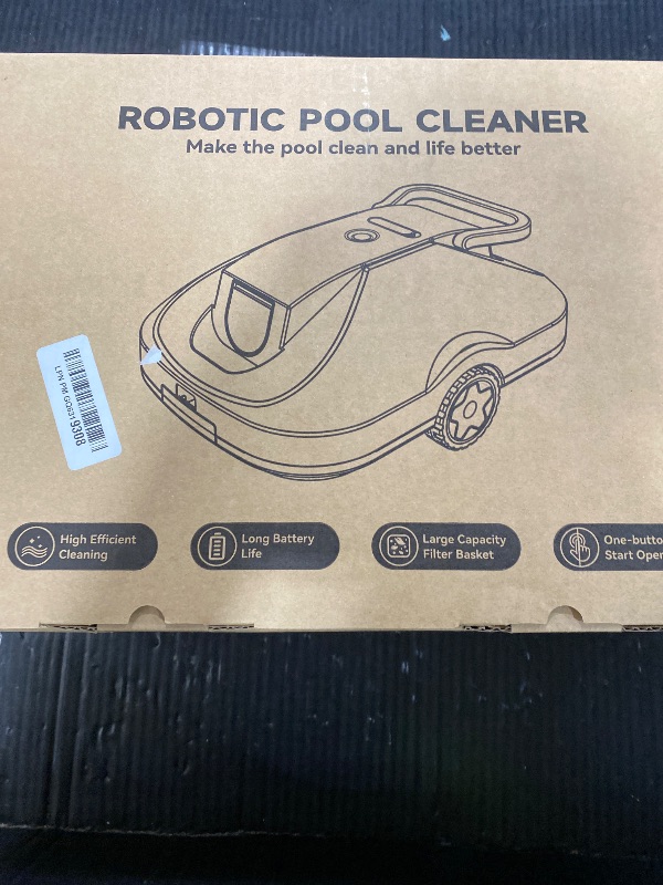 Photo 1 of Robotic Pool Cleaner,Pool Vacuum for Above Ground Inground Pools,Aqua