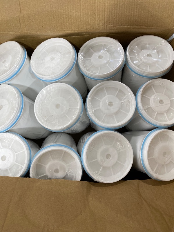 Photo 1 of Upgraded Water Filter Replacement Fit for Zero Pitcher and Dispenser ZR-001 ZR-004 ZP-006 ZR-017, Five-Stage Filter System, Effectively Reducing Lead, Chromium, and Contaminants, 12 Packs, By BOGDA