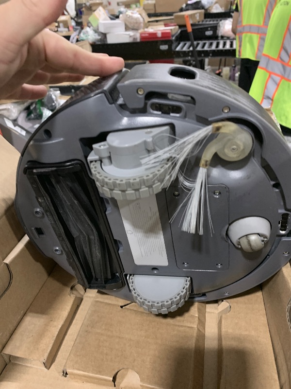 Photo 1 of SwitchBot K11+ Robot Vacuum & Mop with Matter, 6000Pa Suction, 90-Day Hands-Free Self-Emptying, LDS Navigation, 3.6? Ultra-Slim, Anti-Tangle for Pet Hair, Works with Alexa, Google Home, Apple Home