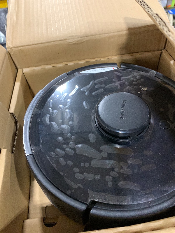 Photo 1 of SwitchBot K11+ Robot Vacuum & Mop with Matter, 6000Pa Suction, 90-Day Hands-Free Self-Emptying, LDS Navigation, 3.6? Ultra-Slim, Anti-Tangle for Pet Hair, Works with Alexa, Google Home, Apple Home