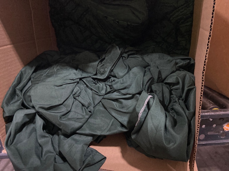 Photo 1 of Andency King Size Comforter Set 7 Pieces Dark Emerald Green - Bed in a Bag King Boho Lightweight Fluffy Tufted Bedding Comforter Sets with Quilt Comforter, Sheets, Pillowcases & Shams
