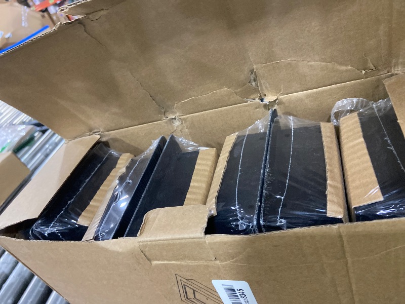 Photo 1 of 4x10 Floor Register, Heavy Duty Steel, 50% Higher Ventilation Performance Than Others, Sandtex Black Finish, Sleek Modern Design, Fits Tile Wood Inserts, Floor Vent Covers for Home Floor