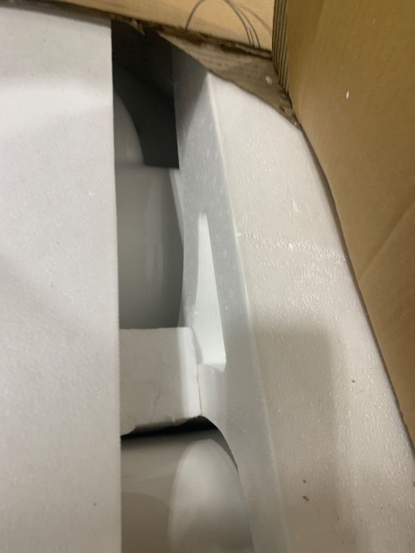 Photo 1 of Two-Piece Toilets for Bathrooms, Extra Tall Toilet with 21" Height, Elongated with Soft Close Seat, Power Flush 1.28 GPF