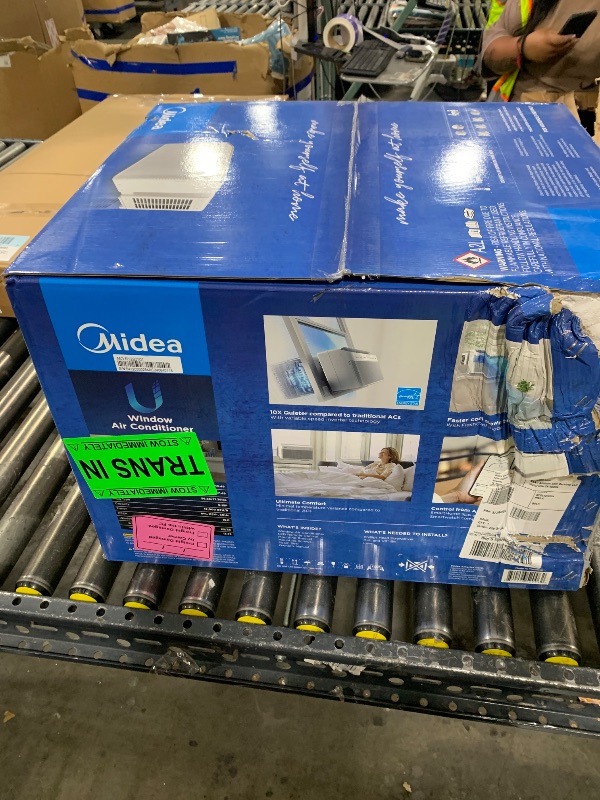 Photo 1 of Midea 12,000 BTU U Shaped Smart Inverter Window Air Conditioner - Cools 550 Sq Ft, Ultra Quiet with Open Window Operation - Alexa/Google Assistant Compatible, 37% Energy Savings, Remote (2026 Edition)