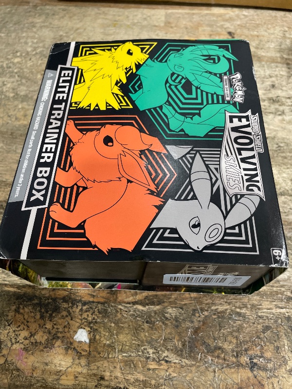 Photo 1 of **ALL PACKS PREVIOUSLY OPENED** Pokemon TCG Evolving Skies Elite Trainer Box - Orange