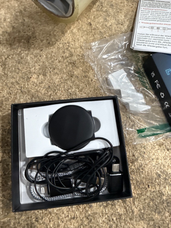 Photo 1 of 136GB Digital Magnetic Voice Recorder with DSP 5.0 AI-Intelligent Noise Cancellation, 9800Hrs Voice Activated Recorder, Smart Tap Recording Device Portable for Lectures Meetings Interviews Classes