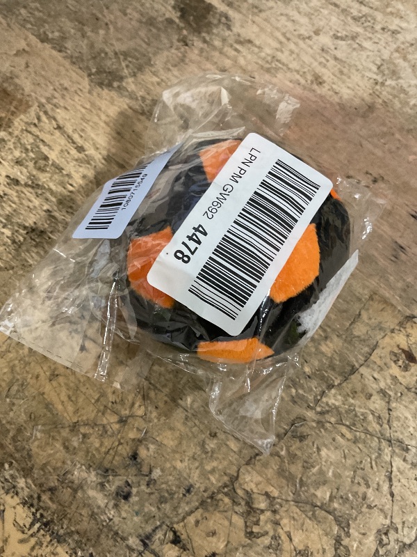 View 2 of **ONLY 1** Generic Soccer Hackys Footbag Sacks (Orange Black, 6-Piece)
