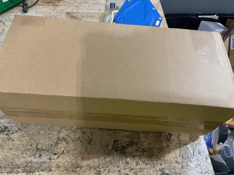 View 2 of [Set of 3] 3 Cable Management Boxes + 3 Wire Ties, Large Cord Box Organizers to Hold and Hide Power Strip Charger Adapter Power Cord Charging Station USB HUB (Black)