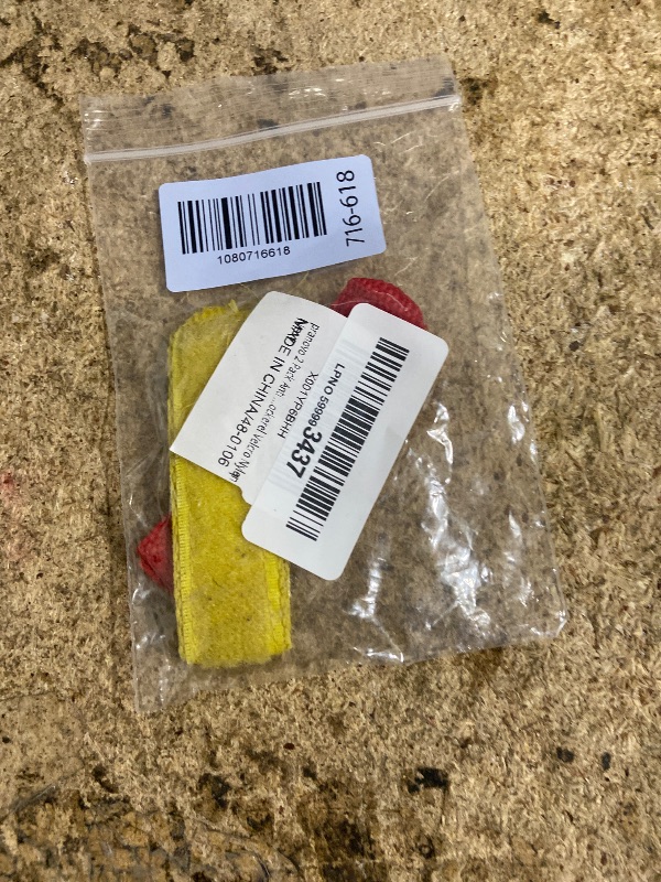 View 2 of 2 Pack Anti Crow Rooster Collar No Crow Noise Neck Belt for Roosters Cockerel Velcro Nylon (Small)