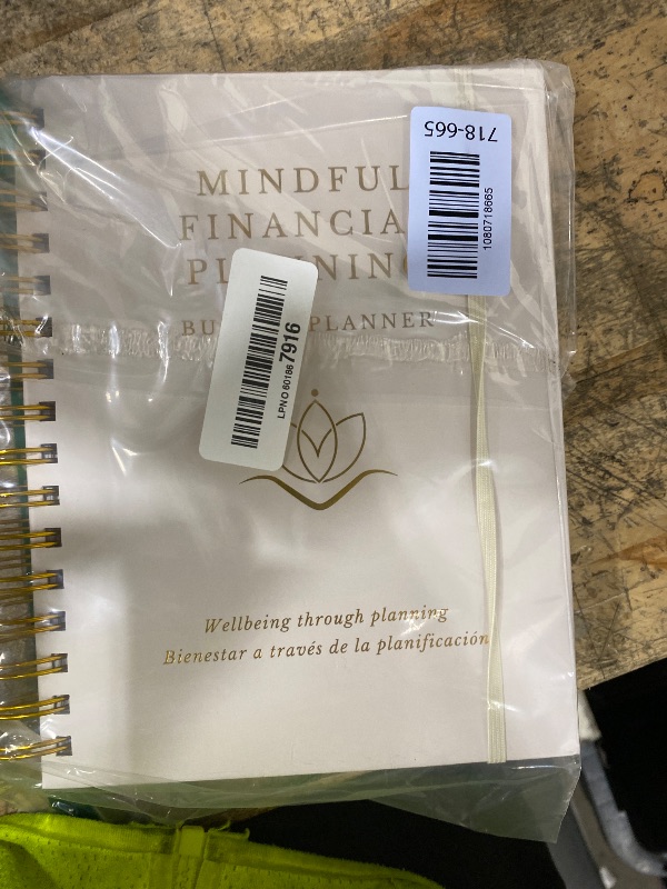 Photo 1 of 2-in-1 Budget Planner & Money Saving Binder, A5 Wide, Bilingual (ES/EN)