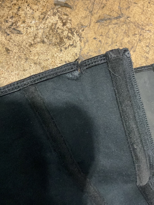Photo 1 of *MINOR DAMAGES* WAIST TRAINER BLACK XS