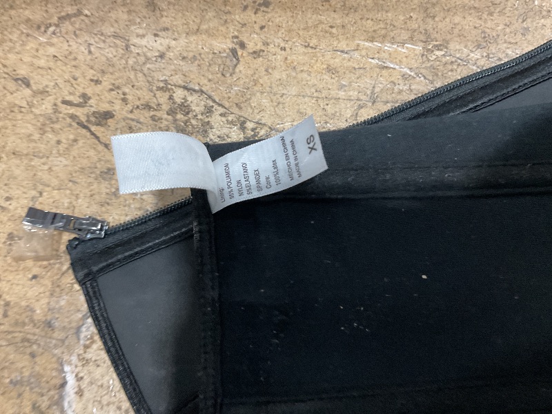 Photo 1 of *MINOR DAMAGES* WAIST TRAINER BLACK XS