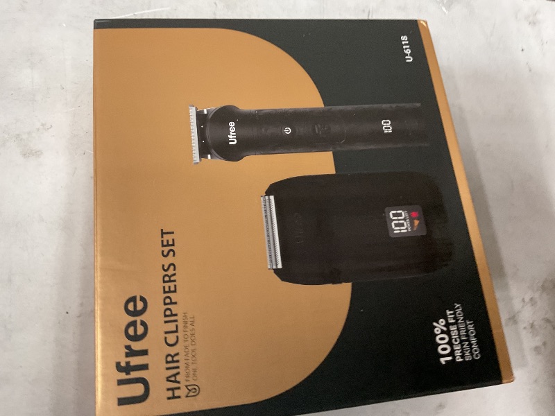 Photo 1 of Ufree Black Beard Trimmer Set