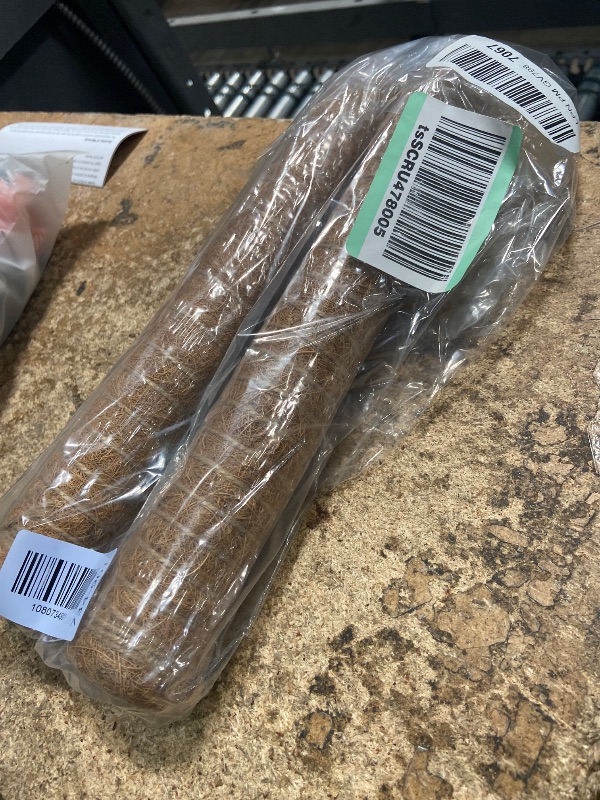 Photo 1 of 2 Pack 17 Inch Moss Poles for Climbing Plants