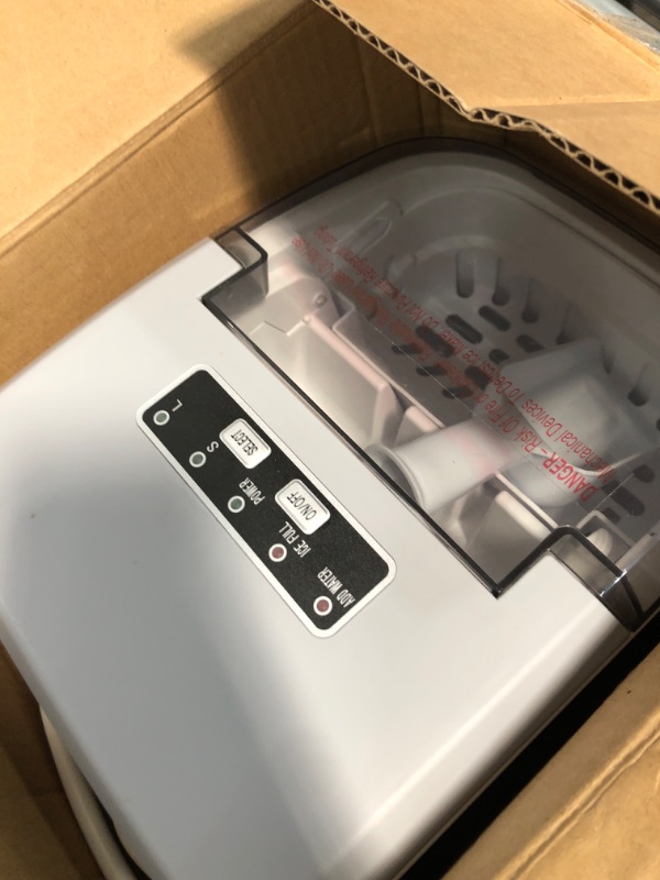 View 3 of **PARTS ONLY** Antarctic Star Countertop Ice Maker Machine, 26Lbs/Day Fastest 6?Min Ice