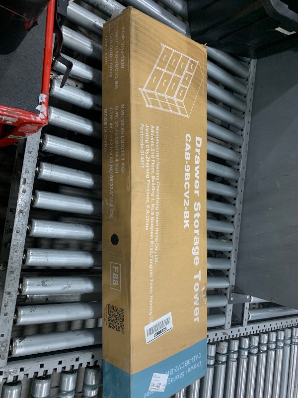 View 1 of **MISSING SCREWS** Drawer storage tower