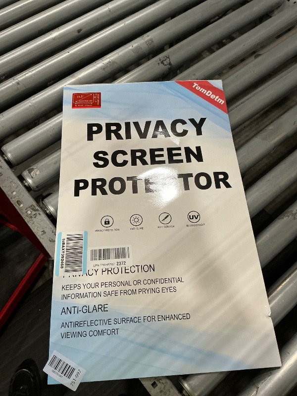 Photo 1 of [2-Pack] TomDetm 21.5 Inch Monitor Privacy Screen1080751097
