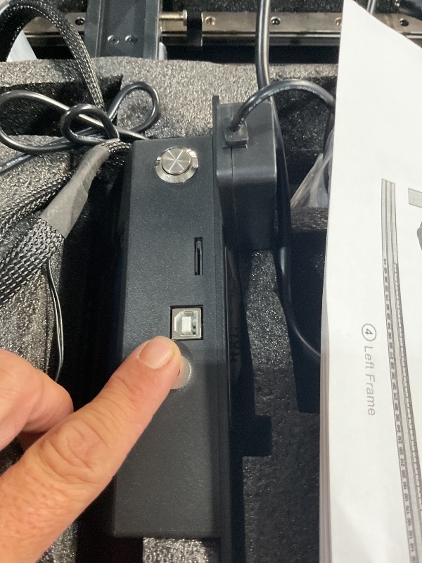 View 7 of ** MISSING USB ADAPTER***
Longer RAY5 Laser Engraver Bundle,20W Output Power for Wood/Leather/Acrylic Engraving Cutting Machine, DIY Desktop Laser Cutter with Safety Protection, Air Assist & 3 in 1 Roller,400 * 365mm