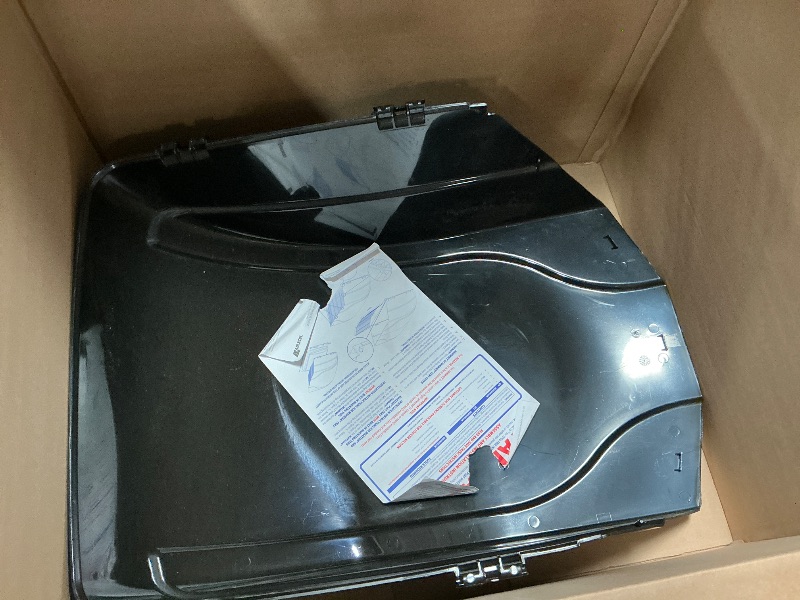 View 2 of **MISSING MOUNTING BASE HARDWARE** MAXXAIR RV Fan and Vent Cover, Black