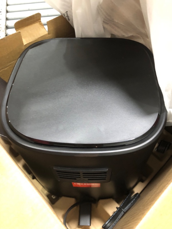 View 3 of **PARTS ONLY** Chefman 6 Quart Air Fryer, Black