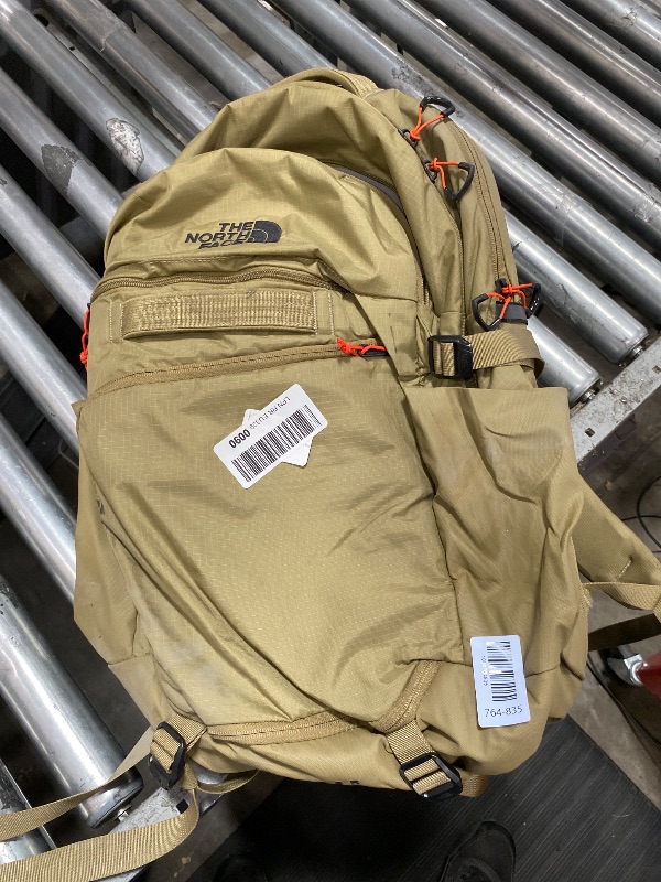 View 2 of (used)The North Face Router Everyday Laptop Backpack, Cedar/Lava Red, One Size