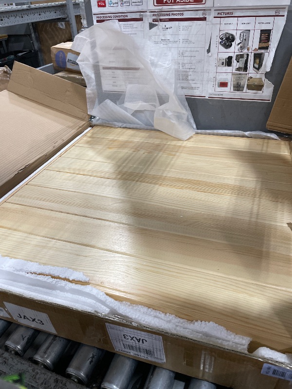 Photo 1 of
Foldable Solid Wood Bed Board with Reinforced Keel Design, Space-Saving 3-Fold Mattress Frame, Wood Slatted Bed Plate, Floor Sleep Mat for Bedroom(39.4"x74.8")