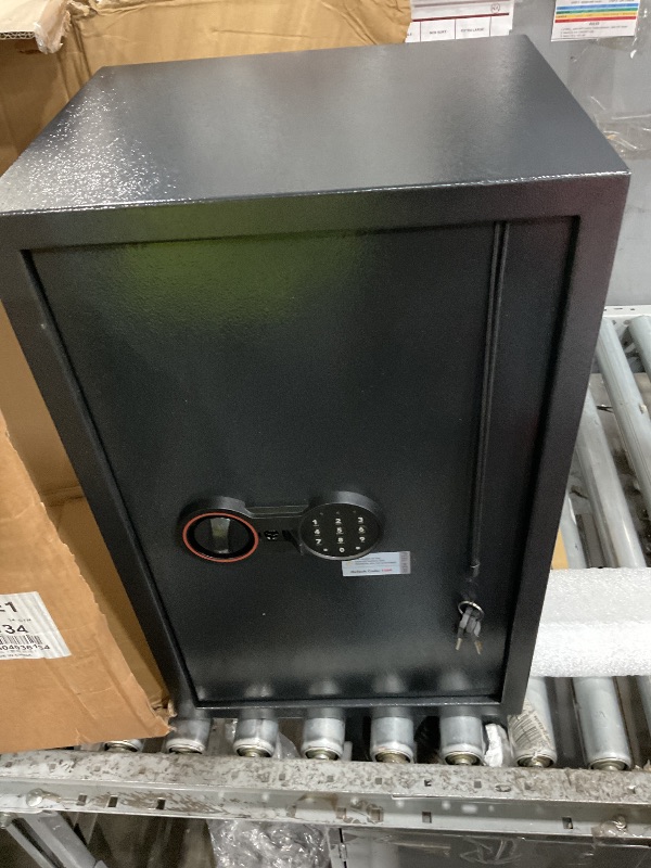 View 2 of [5.0 Cub] Large Safe Box with Fireproof Bag for Home Use, 23.6" Tall Safe