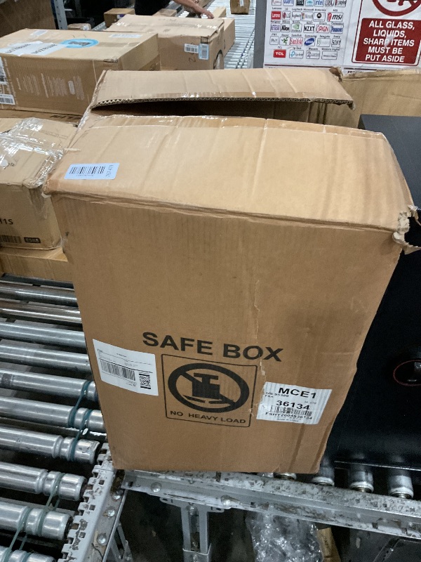 View 3 of [5.0 Cub] Large Safe Box with Fireproof Bag for Home Use, 23.6" Tall Safe