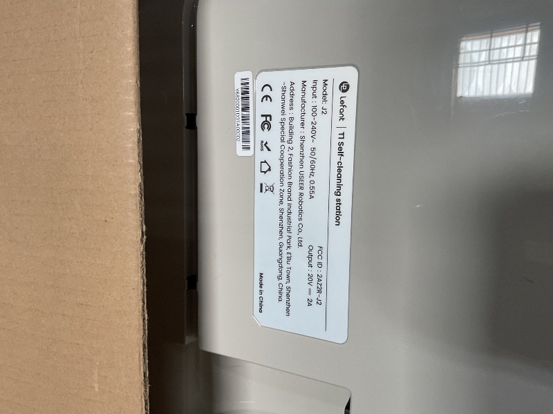 Photo 1 of **CONNECTED TO SOMEONE ELSE ACCOUNT** Lefant T1 Robot Mop with Self-Cleaning Base