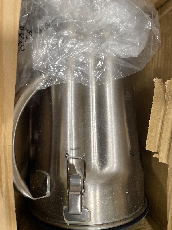 Photo 1 of 136oz Stainless Steel Replacement Container for Waring CB15 Series, 304 Food-Grade Blender Jar with Dual Stay-Cool Handles, Snap-Lock Leak-Proof Lid & Blade Assembly, Heavy-Duty OEM Alternative