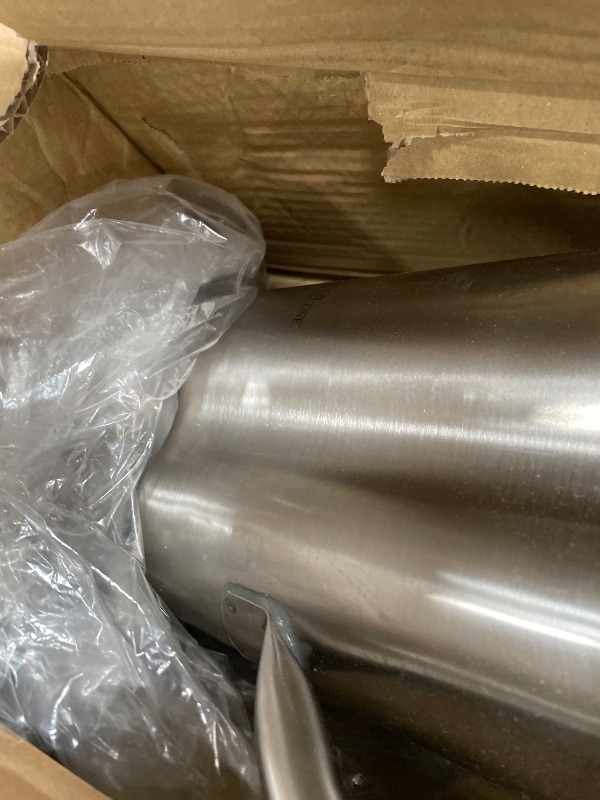 Photo 1 of 136oz Stainless Steel Replacement Container for Waring CB15 Series, 304 Food-Grade Blender Jar with Dual Stay-Cool Handles, Snap-Lock Leak-Proof Lid & Blade Assembly, Heavy-Duty OEM Alternative