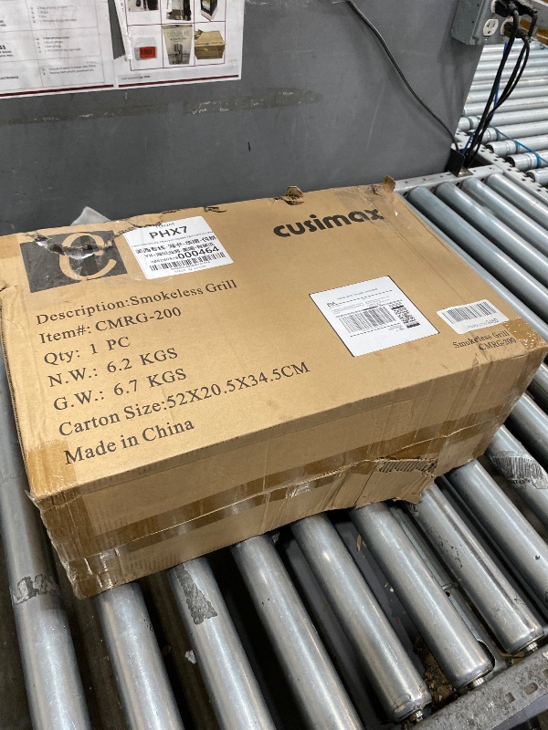 View 4 of **MISSING PLUG** Cusimax smokeless grill
