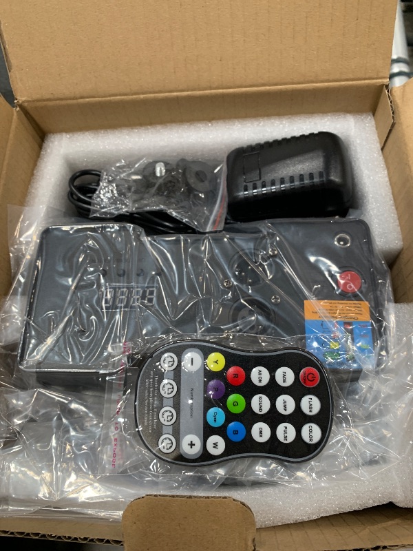 View 3 of ***DAMAGED - SEE NOTES/PICTURES***
Rechargeable Par Lights, RGBW LED Uplights Battery Powered Stage Light, HOLDLAMP Par Can DJ Lights Sound Activated with Remote & DMX Control for Festival Party Event Wedding Bar.