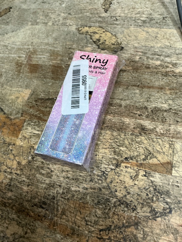 View 2 of *** only comes with one **
Scarman Hair and Body Glitter Spray, 1PC Glint-Rainbow