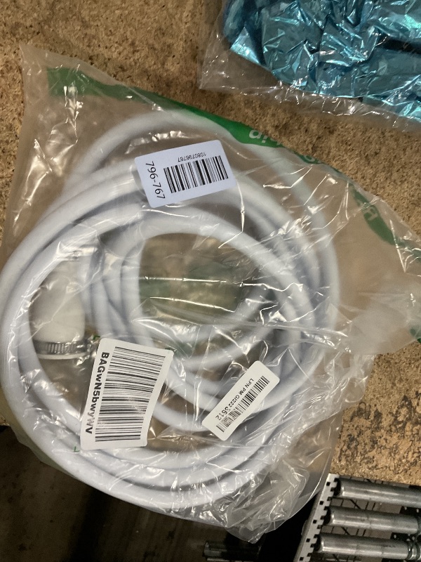 Photo 1 of 16.4FT/5M Sink Extension Hose,Sink Hose Adapter,Portable Water Transfer Accessories for Gardening, Watering, and Outdoor Cleaning with Adjustable Clamp