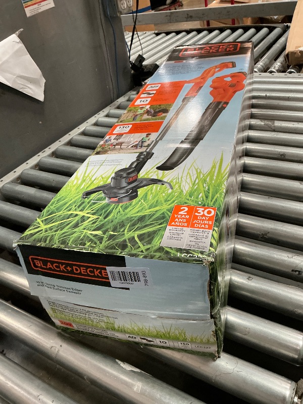 View 2 of *********MISSING BOTH BATTERIES, THE CHARGER, AND THE BLOWER****************
BLACK+DECKER 20V MAX String Trimmer, Edger & Leaf Blower Combo Kit (LCC222)