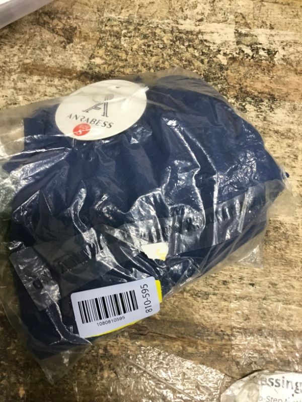 View 2 of ***STOCK PHOTO FOR REFERENCE ONLY***
ODODOS Women's Drawstring Tie Skirts Built-in Shorts Athletic Golf Tennis Skorts with Ball Pocket, Navy, X-Large