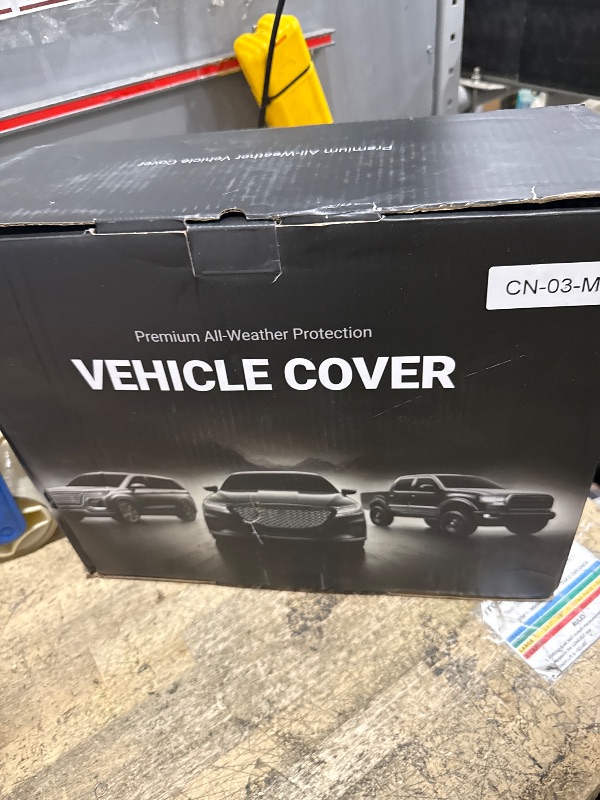 View 3 of ***STOCK PHOTO FOR REFERENCE ONLY***Kayme SUV Car Cover - Size S4 (191"-200")