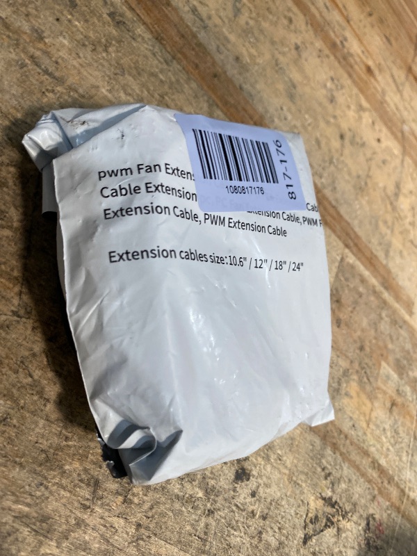 Photo 1 of 12" PWM Fan Extension Cable, 4-Pin PC Cable (30cm, 4pcs)