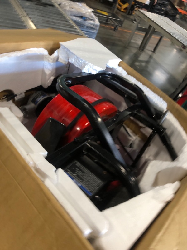View 2 of **View Clerk Notes**VEVOR Drain Cleaner Machine 100ft x 1/2in Auto Feed Sewer Snake Auger