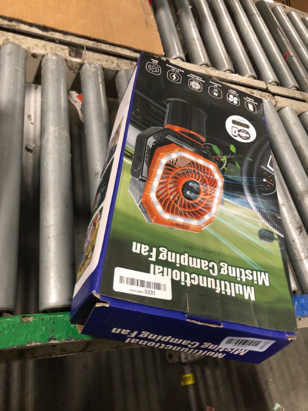 Photo 1 of **View Clerk Notes**Roykaw Golf Cart Misting Fan