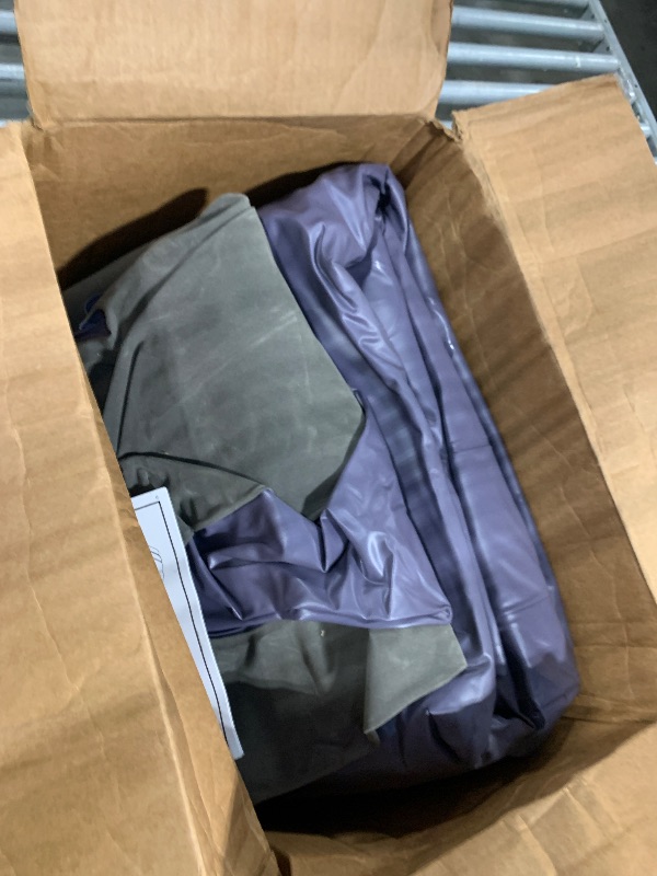 View 3 of *** MISSING PUMP*** A-ER-FA Queen Air Mattress with Detachable Headboard and Cup Holder - 20 Height 700lbs Capacity Comfort Inflatable Bed for Guests Home Camping and Travel Durable Construction,Colchón Inflable,Air Bed