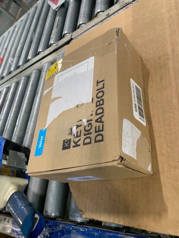 Photo 1 of **[MISSING MOST CONTENTS] [ SOLD FOR PARTS]** Veise Keyless Entry Door Lock with 2 Knobs, Electronic Backlit Keypad Deadbolt with Handle Set, Auto Lock, One-time Codes, Smart Deadbolt for Front Door, Easy Installation, Matte Black