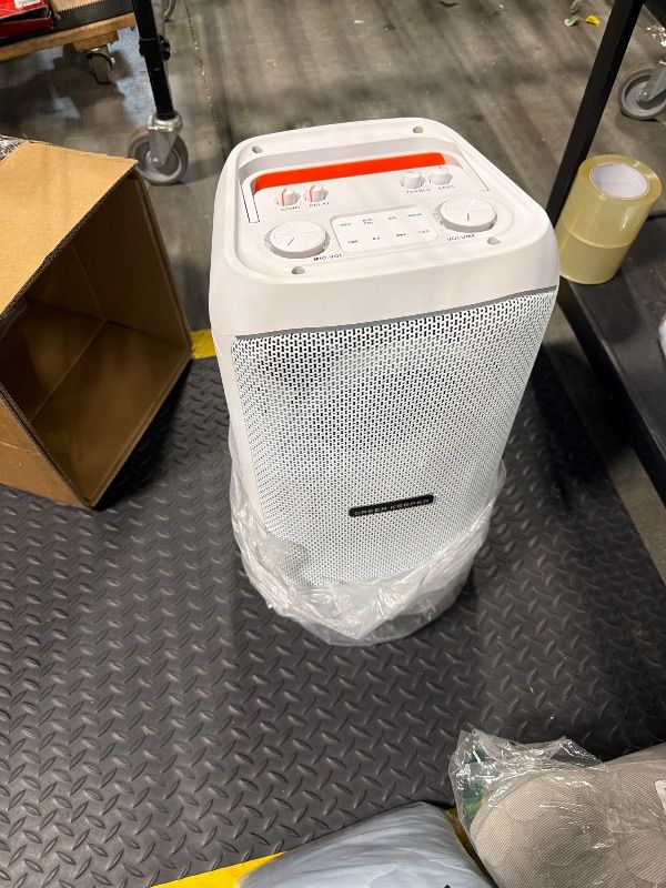 Photo 1 of ****MISSING MICROPHONES*****Karaoke Machine for Adults with 2 Wireless UHF Microphones, 500W Peak Power Karaoke System with Dual 6.5'' Subwoofers, Portable Party Bluetooth Speaker with RC, Bass & Treble Control for Outdoor/Home