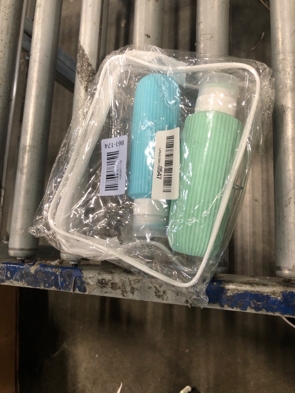 View 2 of ***MISSING PCS, 2 PCS ONLY***
Mrsdry Travel Bottles for Toiletries, Large 6oz Travel Size Containers, BPA Free Leak Proof Tubs Refillable Liquid Accessories with Toiletry Bag for Cometic Shampoo and Lotion Soap (4 Pack)