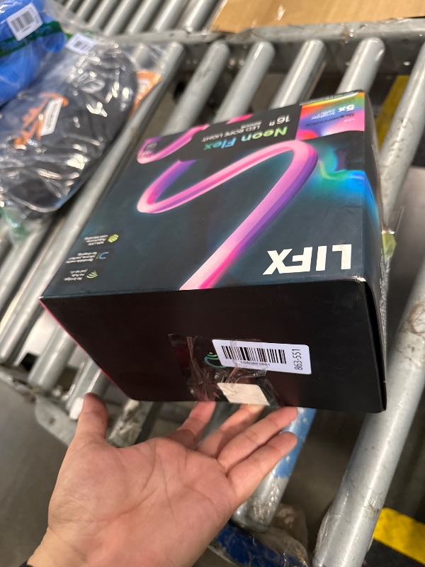 Photo 1 of ***NOT WORKING ***07/18 SOLD FOR PARTS // FINAL SALE ***
LIFX Flex Neon LED Rope Light 16FT Indoor, Bendable Neon Rope Lights for Bedroom & Gaming, Apple HomeKit, Alexa, Google Home, Matter, Music Sync, 60 Zones, No Hub, Color Changing Decor
