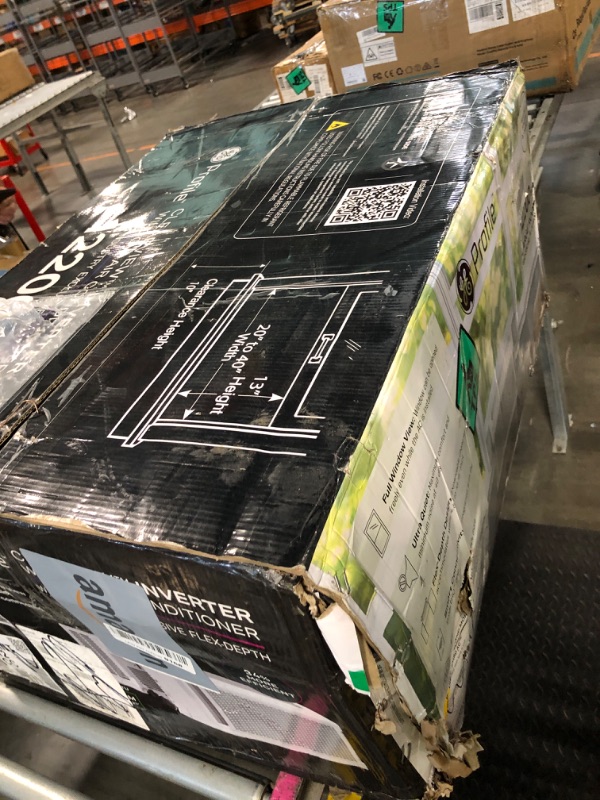 Photo 1 of ***UPDATED 7/31*** GE Profile ClearView Inverter Window Air Conditioner Unit, 12,200 BTU, Energy Efficient Cooling up to 550 sq ft., Ultra Quiet, SMART Home Capable, Includes Remote, White