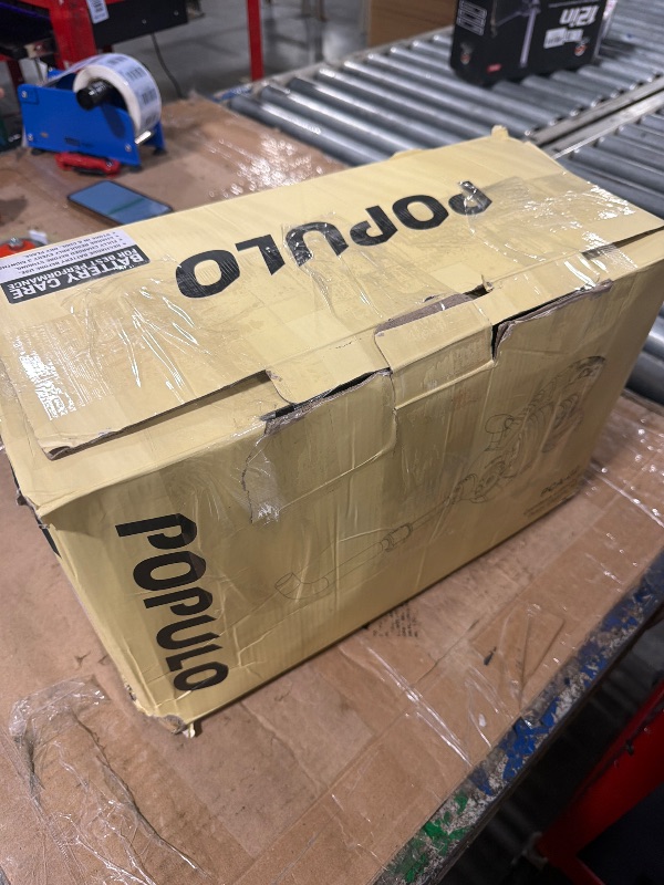 Photo 1 of ** NON FUNCTIONAL CORD IS DAMAGED ** ** 8/8 SOLD AS PARTS// FINAL SALE***
POPULO 20V Cordless Electric Drain Snake, 25Ft Replaceable Cable with 2.0Ah Battery, Extension Tube & Charger, Snake Drain Clog Remover Tool for Toilet, Floor Drain, Sink and Showe