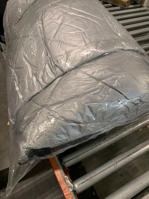 Photo 1 of ***SIMILAR***Hail Protector Car Cover, 7 Layers Waterproof Heavy Duty Car Covers for Automobiles, All Weather Anti-Hail UV Protection Snowproof Outdoor 15.4LBS Full Cover, Universal Fit SUV 201" to 206"(Silver)